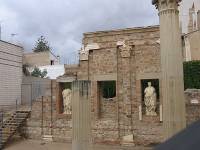 Merida - Roman Forum Statues (Oct 2006)